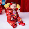 年衣婴儿连体衣羽绒服周岁礼服冬季新生儿哈衣马上顺婴童羽绒服 商品缩略图1