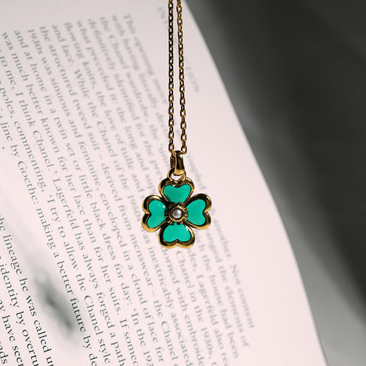 北京仓｜Goossens Paris-MINI TREFLE-四叶草 项链［法国设计师］ 商品图0