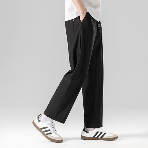 GXG男装【轻薄透气】夏季时尚百搭男款运动风休闲直筒长裤K&C 商品图6