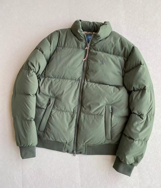 D121535秋冬新款刺绣小马图案拉链长袖立领纯色羽绒服 商品图4