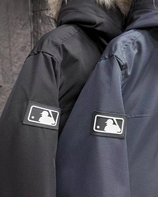 D121527冬季新款情侣款大口袋工装毛领羽绒服 商品图4