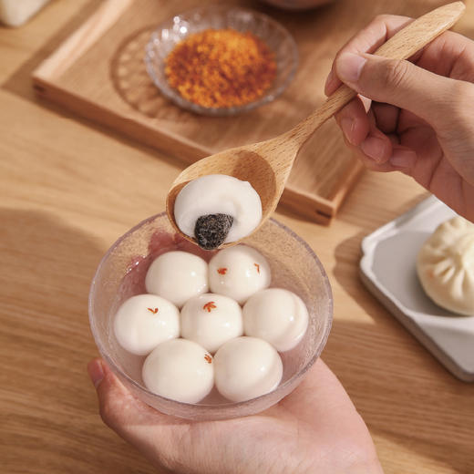【缸鸭狗汤圆】吃碗汤圆团团圆圆 外皮软糯 内馅细腻透香 商品图5