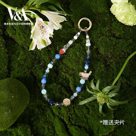 V&A博物馆 威廉莫里斯系列 草莓小偷手机链