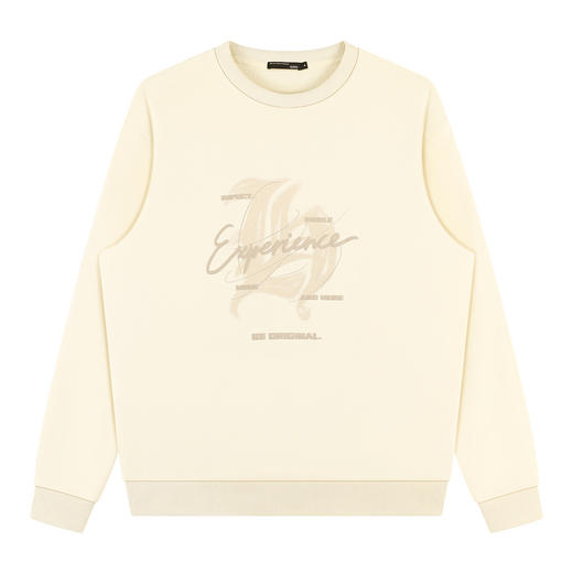 GXG男装秋季时尚字母印花男士百搭圆领休闲长袖卫衣K&C 商品图7