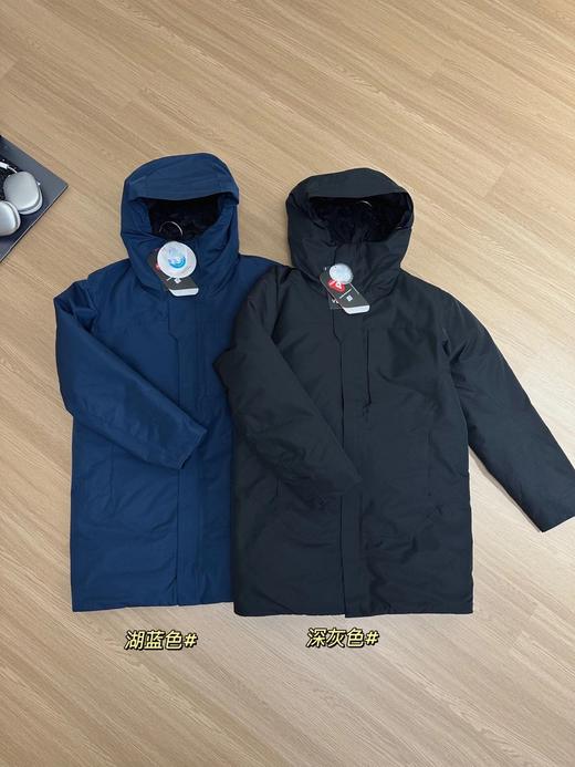 【男士派克羽绒服】五色可选~中长款，宽松的连帽拉链的版型！整体形象干练又足够保暖，户外丝滑切换滑雪服都无压力~无标发货WD 商品图2