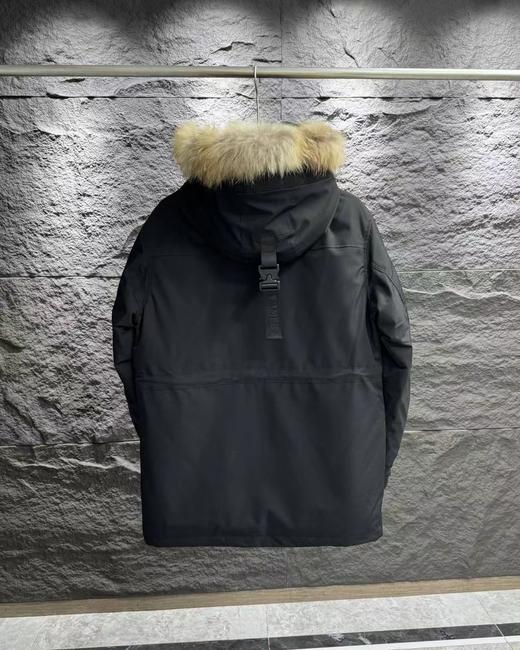 D121527冬季新款情侣款大口袋工装毛领羽绒服 商品图3