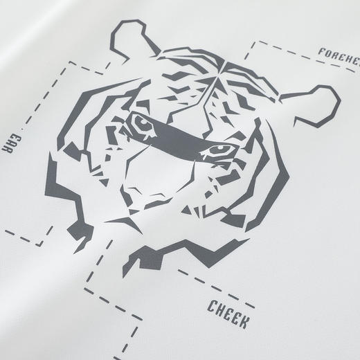 GXG男装【反光老虎】秋季潮流虎头印花时尚百搭男士圆领卫衣K&C 商品图4