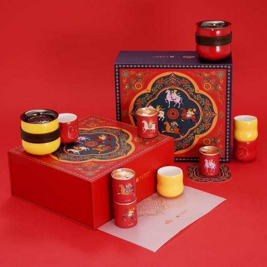 马年团团茶具套装 商品图0