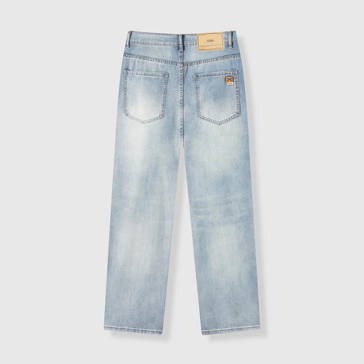 GXG男装【莱赛尔】25夏季亲肤柔软薄款透气百搭直筒男式牛仔裤K&C 商品图9