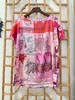 「断码清仓」印花无袖桑蚕丝上衣 L码 ZFYY212 商品缩略图2