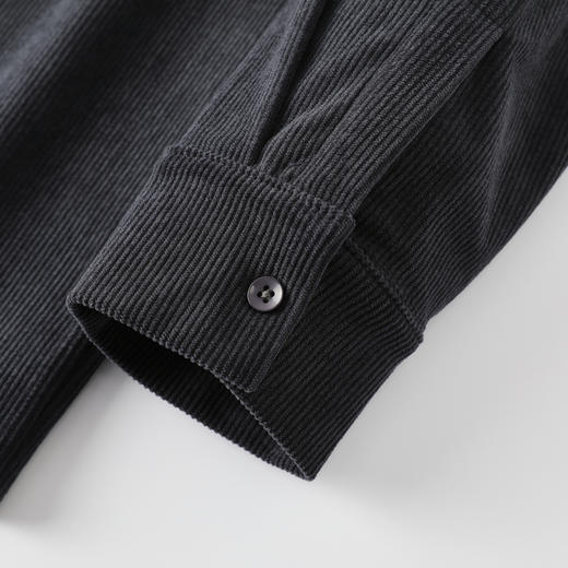 GXG男装25秋季简约翻领肌理感宽松外套潮流休闲日常百搭男式夹克K&C 商品图7