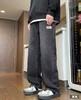 D121577加绒加厚水洗冬季新款柔软舒适牛仔裤 商品缩略图4