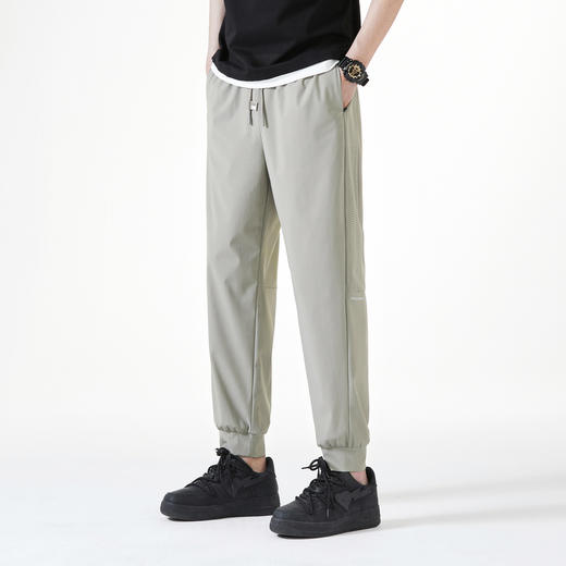 GXG男装夏季男款简约时尚抽绳束脚休闲裤K&C 商品图6