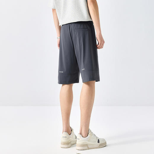 GXG男装25夏季时尚抽绳松紧腰薄款透气宽松休闲短裤男式五分裤K&C 商品图13