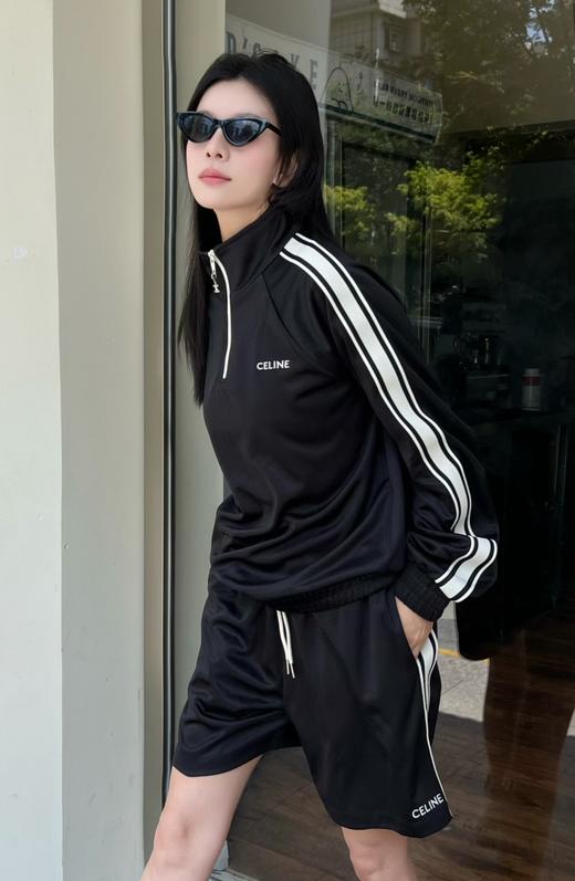 中性款织带半拉链卫衣he008 商品图3