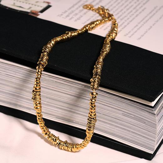 北京仓｜Goossens Paris-Ariane-金色 串珠 项链［法国设计师］ 商品图4