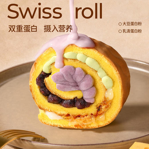 【退酮过渡】【生酮不可】哥本™MCT五福缤纷瑞士卷100g/盒 商品图2