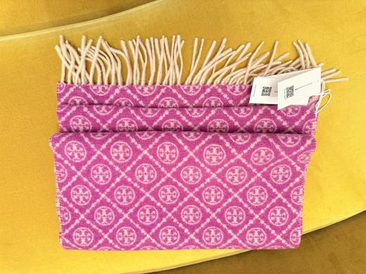TORY BURCH 围巾女  164571-651-F 玫红色. 商品图2