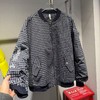 NC棒球领格子图案夹棉外套51030 冬季 240754222572 商品缩略图1