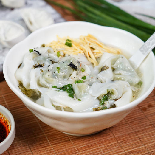 【顺丰发货】杨过 手工馄饨 大馄饨10个*袋/小馄饨12个*袋 皮薄馅满 咬开满嘴鲜香 送汤料包 商品图11