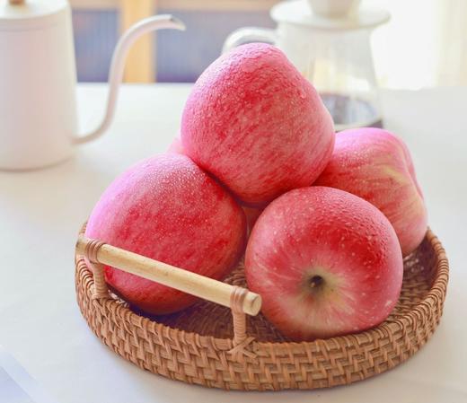 可以连皮啃的高原苹果【洛川苹果】 原生态种植 晒出高原红 蜂蜜授粉 果肉丰厚 商品图0