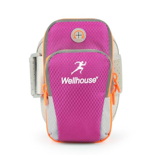 Wellhouse 跑步运动手机臂包 户外透气防水 M码 商品图5