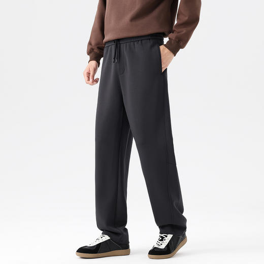 GXG男装【含莫代尔】25秋季时尚松紧腰亲肤舒适男式直筒休闲裤K&C 商品图10