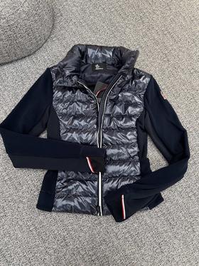 女款拼接外套he018