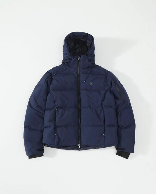 D121510冬季款精典马球徽标可拆卸连帽羽绒服男女同款 商品图2