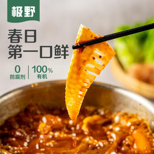 【开袋即烹】极野鲜笋 双有机玉兰笋尖 200g/袋*5袋 全程可溯源 只用嫩笋尖 手工精切 商品图6