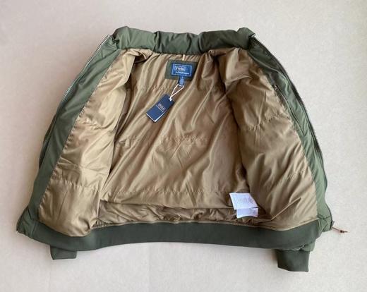 D121535秋冬新款刺绣小马图案拉链长袖立领纯色羽绒服 商品图7