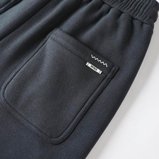 GXG男装【刺绣织唛】冬季时尚松紧腰系绳男式加绒保暖休闲束脚裤K&C 商品图10