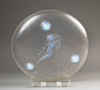 独角鹿西洋古董1920年法国顶级水晶工坊莱俪LALIQUE设计出品「SIRENE 美人鱼」主题欧泊水晶三足盘 商品缩略图2