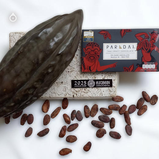 企鹅市集|泰国PARADAi黑巧克力50g 黑巧/奶巧/增味多种可选 泰国本土可可 商品图8