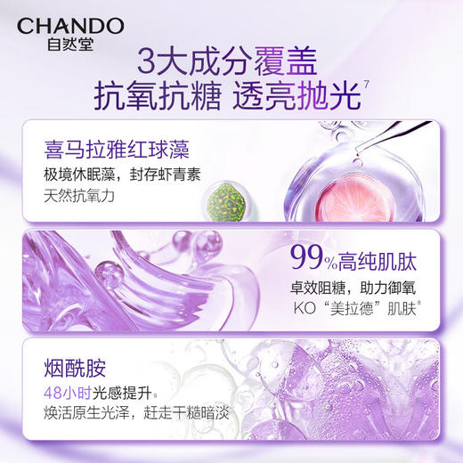 自然堂凝时鲜颜肌活乳液120mL 商品图6