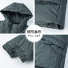 丁摩 休闲大码休闲连帽羽绒服女新款冬季女中长款羽绒外套洋气5ZF-363220 商品缩略图4