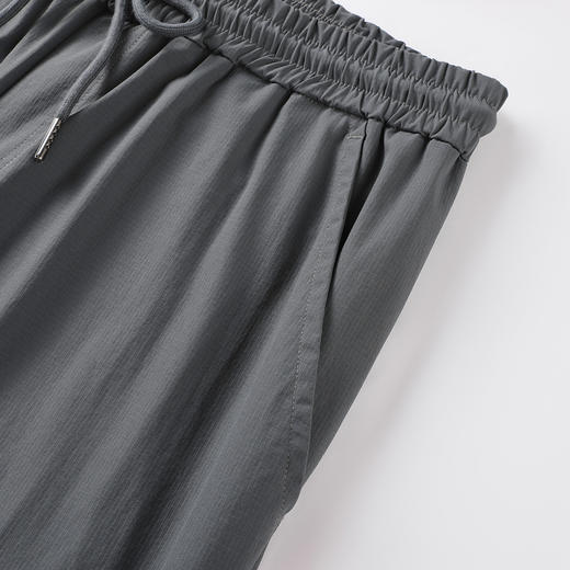 GXG男装25夏季日常简约轻薄透气柔软亲肤男式直筒休闲裤K&C 商品图13