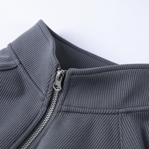 GXG男装秋季时尚潮牌可翻领式半拉链卫衣男式休闲圆领上衣K&C 商品图10