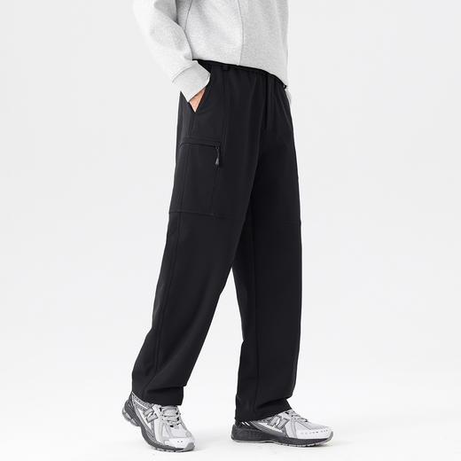 GXG男装【工装口袋】25秋季时尚舒适松紧腰男式运动直筒休闲裤K&C 商品图3