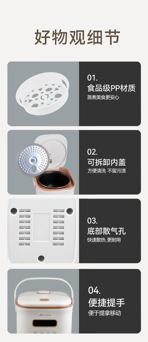 艾贝丽智能电饭煲ABL-FBZ31 商品图11
