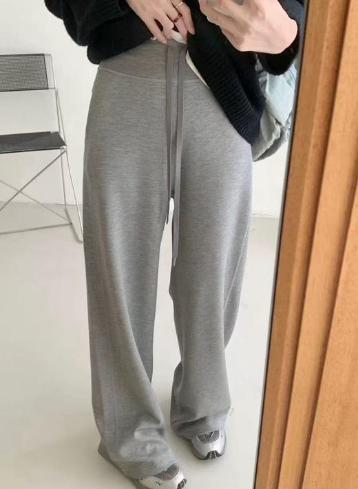 太好穿啦！ lu系升级款加绒阔腿裤！ 商品图1