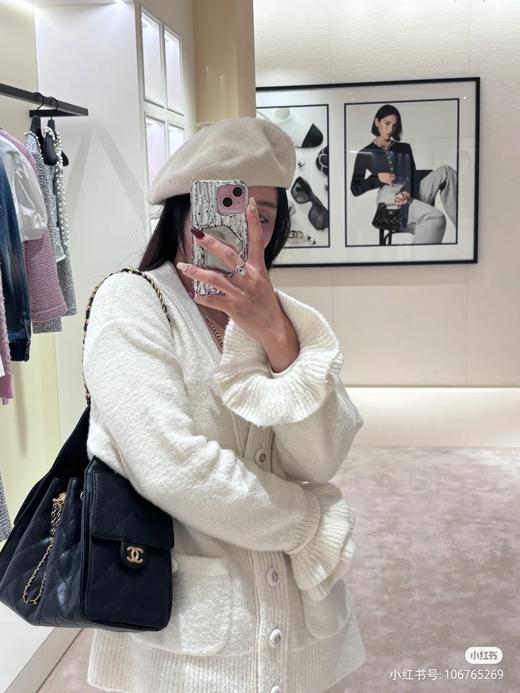 香奈儿 25c 嬉皮包 hobo 小颗粒 球纹 牛皮 小号/中号（LZ） 商品图2