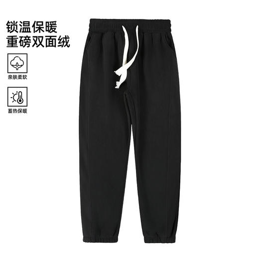 新热卖！ 诗班雅【奥利绒复合北极绒休闲裤】双面绒 男女同款 加厚保暖 束脚  防寒保暖 4色可选 SBY-XRB2525R 商品图7
