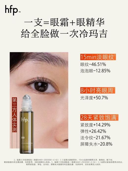 hfp眼部精华油 温和滋润抗皱淡化细纹熬夜眼紧致眼霜男女 商品图1