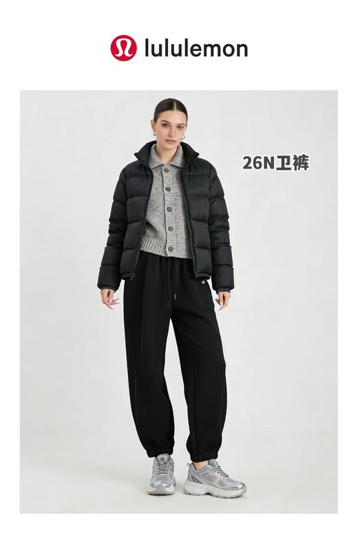 D121581冬季新款女士加厚羊绒蚕丝保暖束脚裤 商品图8