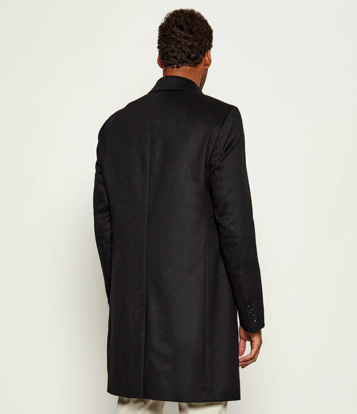 【超惠秒】BOSS 男士商务休闲 百搭羊毛羊绒大衣外套 12286 商品图9