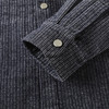 GXG男装【含莱赛尔】25秋季复古条纹肌理日常通勤男式翻领夹克K&C 商品缩略图10