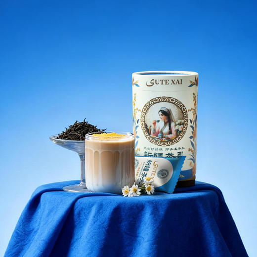 新疆茶乳（原味）+新疆茶乳（塔尔米香）（赠花杯子） 商品图2