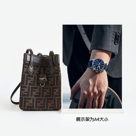 【95新】FENDI芬迪8BS083老花mini Origami折叠包水桶包单肩包女士141225AK06 商品图9