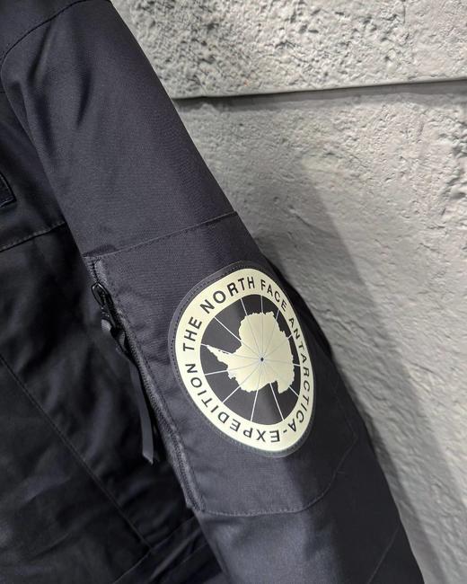 D121540休闲机能工装风纯色毛领连帽中长款滑雪服极地羽绒服男女同款 商品图12